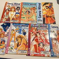 Manga Love Hina completama con differenti edizioni