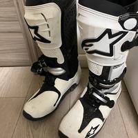 Stivali motocross tech 10 vintage taglia 9