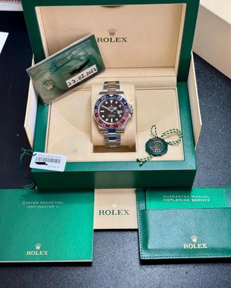 Rolex Gmt Master ll 126710BLRO Pepsi