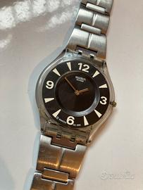 Orologio Swatch skin black zone classic SFM105G