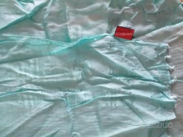 pashmina azzurra