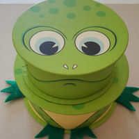 Coppia di scatoline a forma di Ranocchia