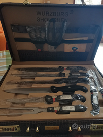 Set 34 pezzi: forchette,coltelli ed altri utensili