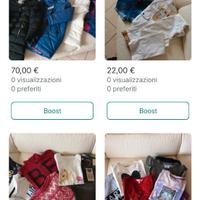 Abbigliamento, giochi,scarpe e tanto altro