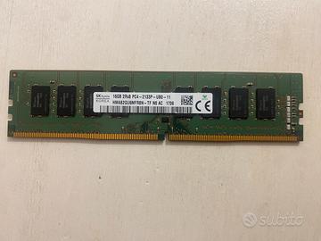 Ram 16 gb 2Rx8 PC4 2133P UBO