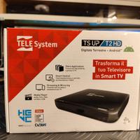 Decoder digitale terrestre DVBT2 tele system