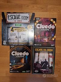 Giochi da tavolo tema escape