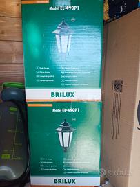 2 lampade da giardino