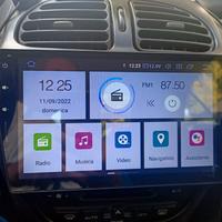AUTORADIO Touch 9"Android Peugeot 206 4gb 64gb Nav