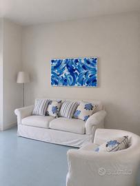 Quadro mare stilizzato