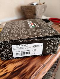 8 Kit Maniglie Bertolotto Nuove Cromo Satinato Ori