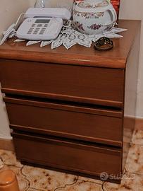 cassettiera a 3 cassetti