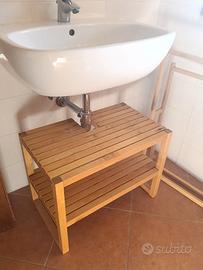 Set arredo bagno in legno