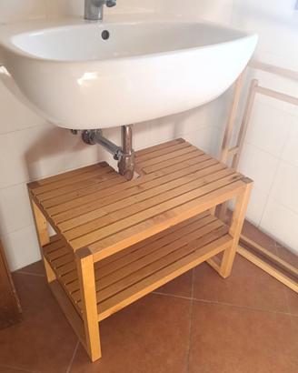 Set arredo bagno in legno