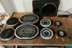 Impianto audio completo funzionante 