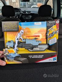 STAR WARS FIRST ORDER DRIVER + TREADSPEEDER

