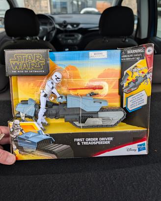 STAR WARS FIRST ORDER DRIVER + TREADSPEEDER

