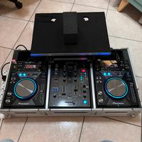 Set Pioneer Cdj 400 e mixer djm Limited Edition