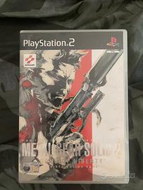 Metal Gear Solid 2 e Metal Gear Solid 3 ps2