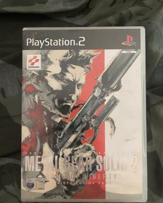 Metal Gear Solid 2 e Metal Gear Solid 3 ps2