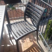 4 sedie prolipropilene idrorepellente Ares