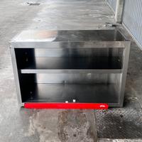 Pensile professionale in acciaio 100x40x60