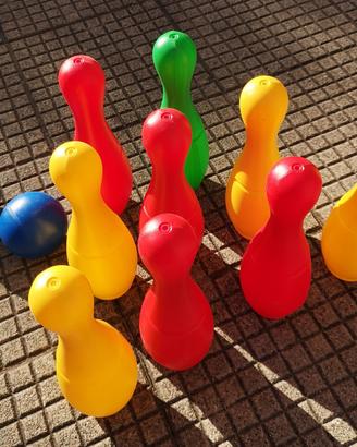Set gioco Bowling bambini
