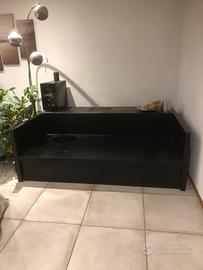 Divano letto con cassettone