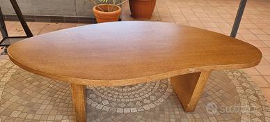 Tavolino da salotto in legno - Forma asimmetrica