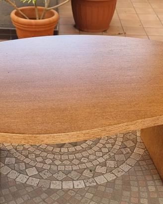 Tavolino da salotto in legno - Forma asimmetrica