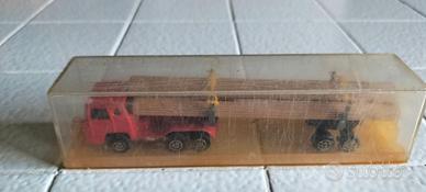 MODELLINO CAMION MAJORETTE TRASPORTO TRONCHI