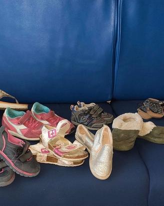 Lotto scarpe bambini/donna