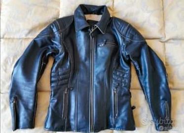 GIACCA MOTO DONNA IN PELLE HALVARSSONS