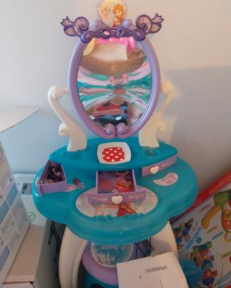 Banchetto principesse,specchio e cucinetta masha