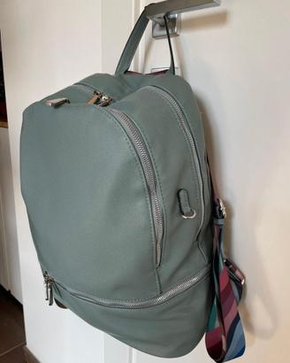 Zainetto in finta pelle azzurro verde - Carpisa