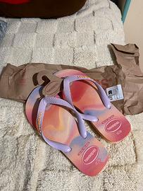 Havaianas slim gradient sunset nuove 37/38