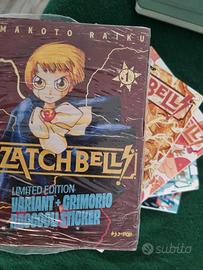 zatch bell manga + variant