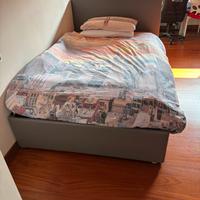 Letto 1 piazza e mezza + sotto letto singolo