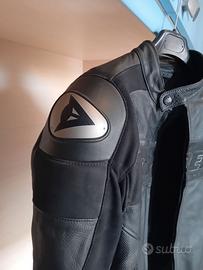 Giubbotto pelle dainese 52