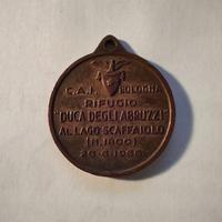 Medaglia commemorativa Rifugio Duca degli Abruzzi