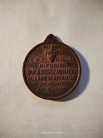 Medaglia commemorativa Rifugio Duca degli Abruzzi