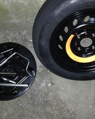 RUOTINO COMPL KIT+MENSOLA CAPPELL X FIAT NEW PANDA
