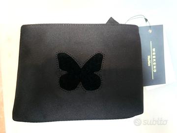 Borsa Pochette borsetta nera nuova Max Mara