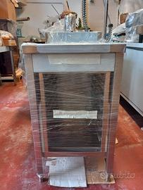 Tavolo acciaio inox 70x40 con portateglie gastro