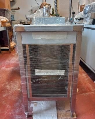 Tavolo acciaio inox 70x40 con portateglie gastro