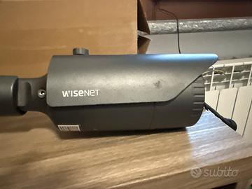 Telecamera video sorveglianza WisenetPOE QN0-7020R