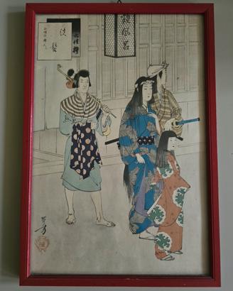 12 Xilografie Mizuno Toshikata