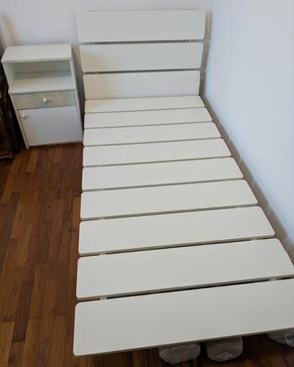 Letto singolo stile minimalista