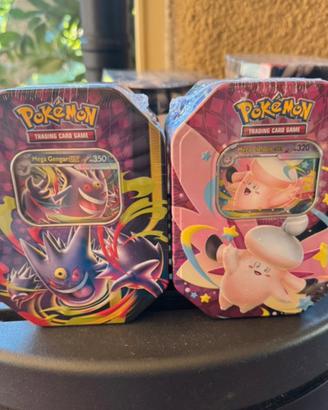 Collezione tin gengar clefable ita