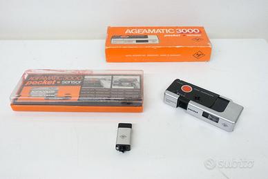 Fotocamera analogica AGFAMATIC 3000 pocket sensor